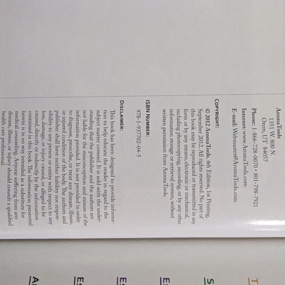 Modern Essentials *4th Edition* Contemporary Guide to the Therapeutic Use of Es - Picture 6 of 6